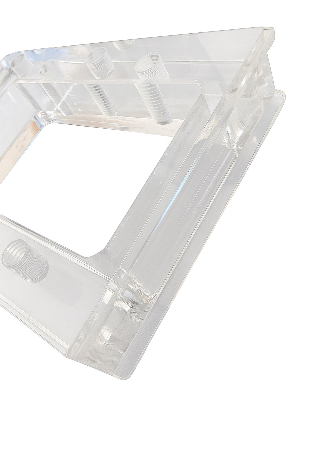 Acrylglashalter