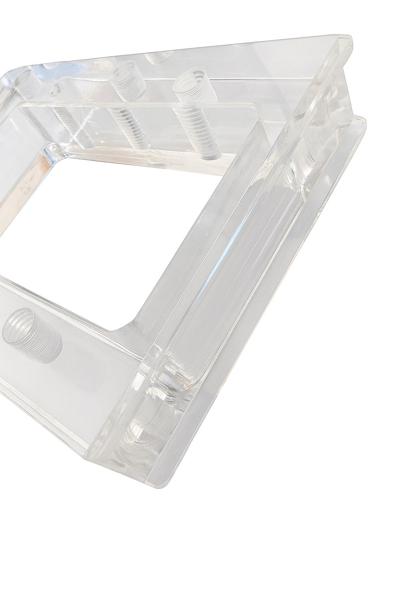 Acrylglashalter